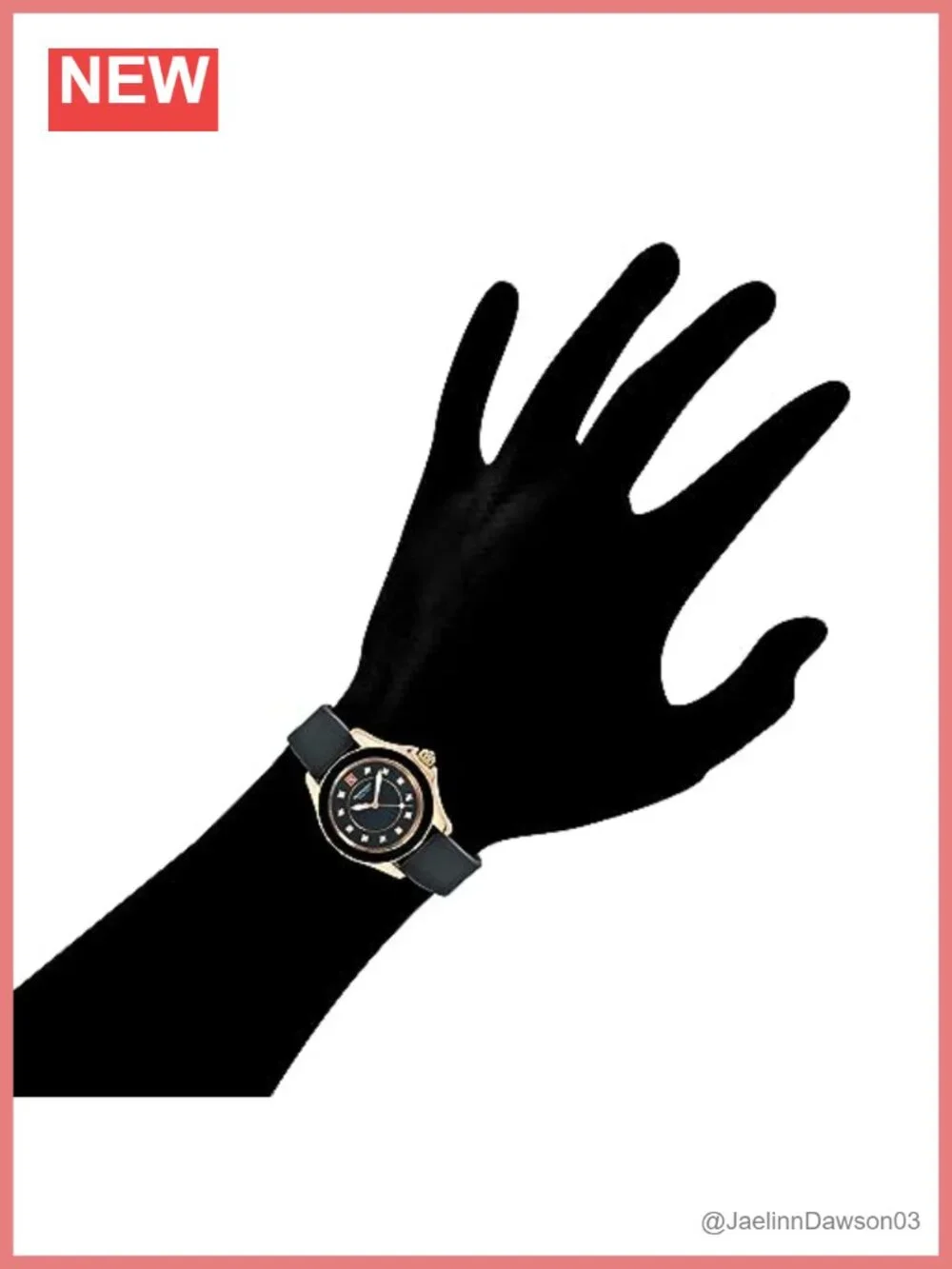Stainless Steel Silicone Interchangeable Band Women's Watch 38mm